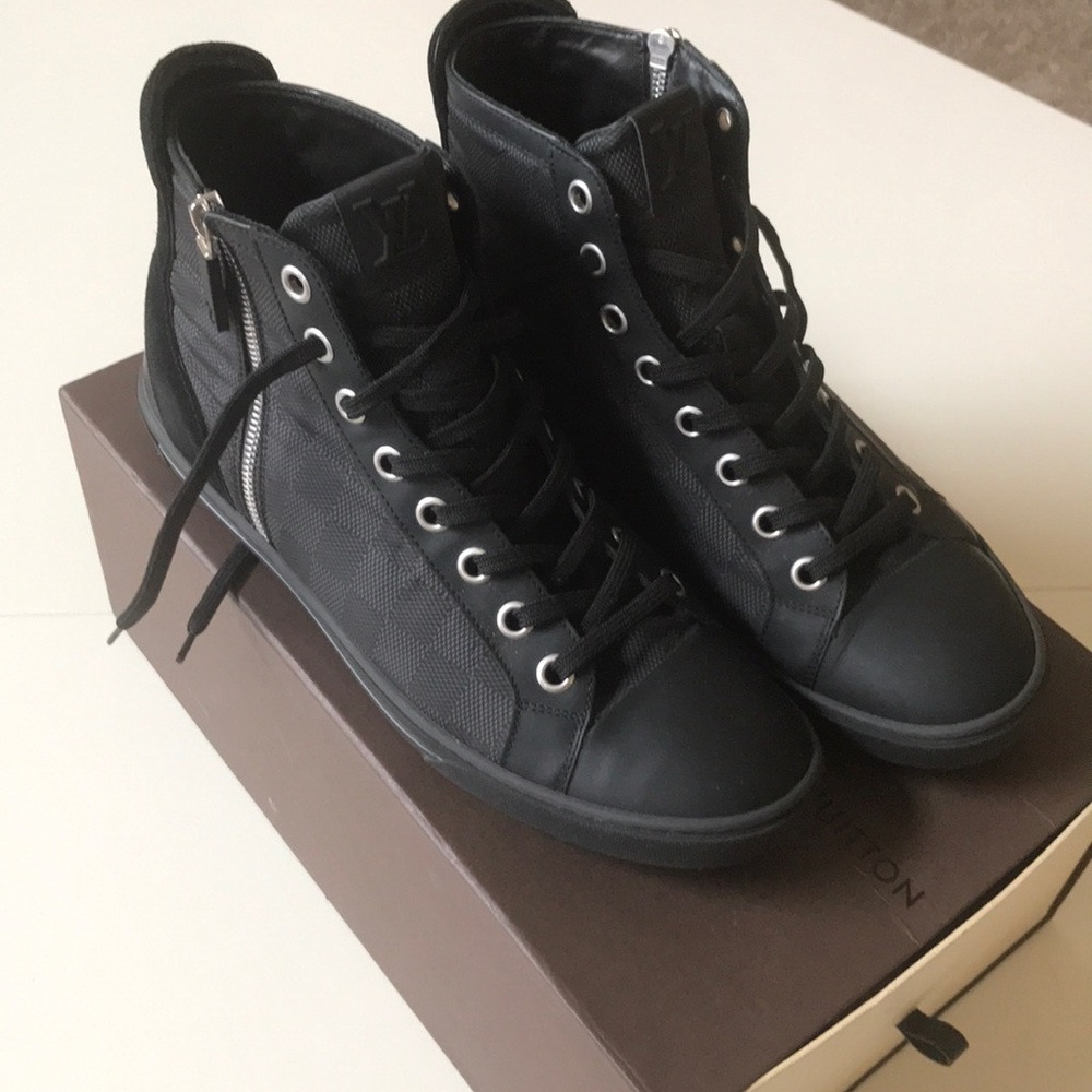 Louis Vuitton sneakers.